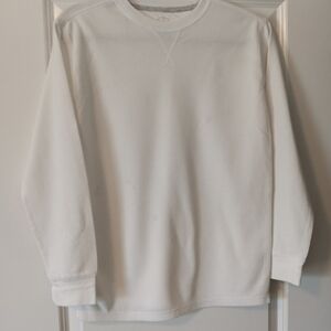 Faded Glory White Thermal Top